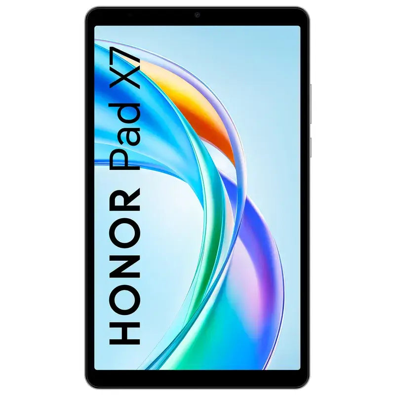 Tablet Honor Pad X7 8GB en color gris con pantalla envolvente y diseño ligero ideal para uso diario.