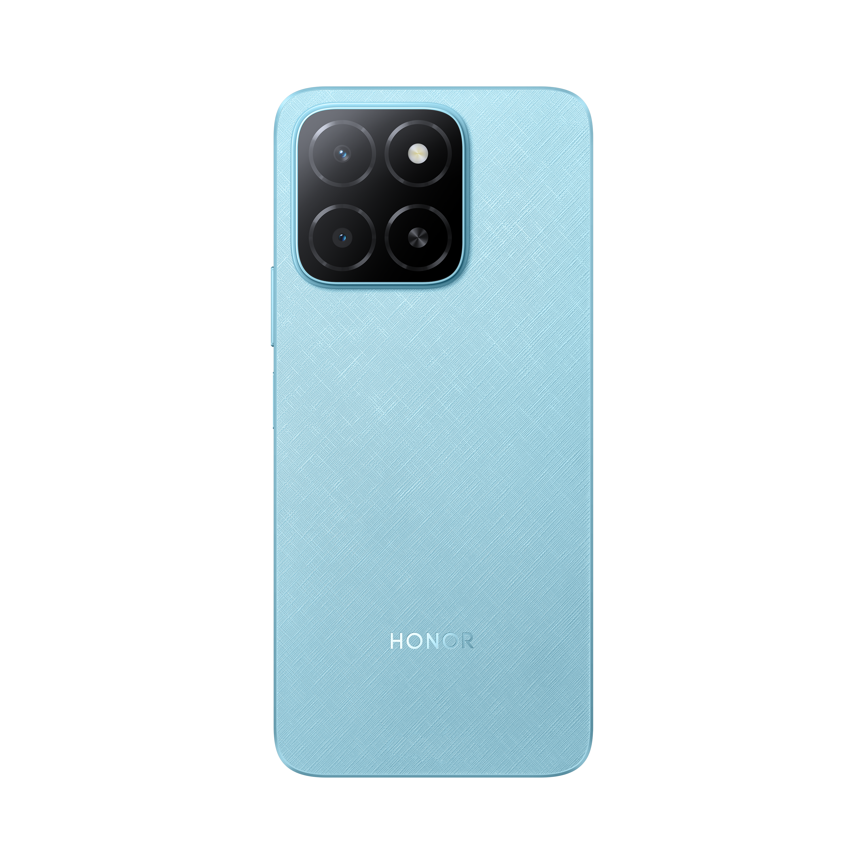 CELULAR HONOR  X5B  /  128GB  4GB - vista trasera azul, módulo de cámara dual 13MP y diseño texturizado