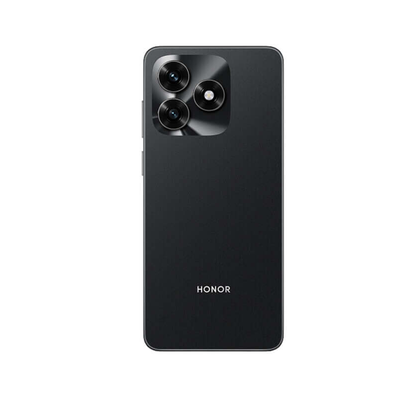 Teléfono Honor X5C 4GB 64GB negro, diseño elegante y moderno, ideal para un rendimiento diario fluido.
