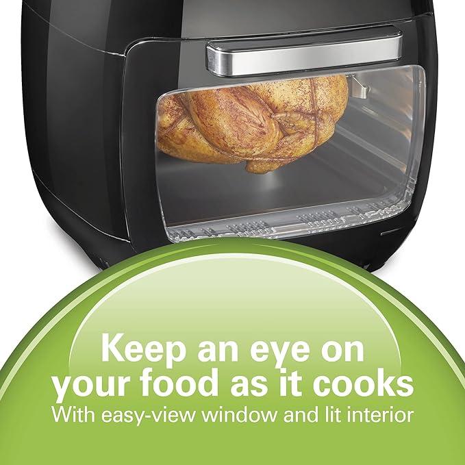 Horno Freidor De Aire 7 Accesorios 11 Ltr 1700W Hamilton Beach 35070 Freidora De Aire Costa Rica