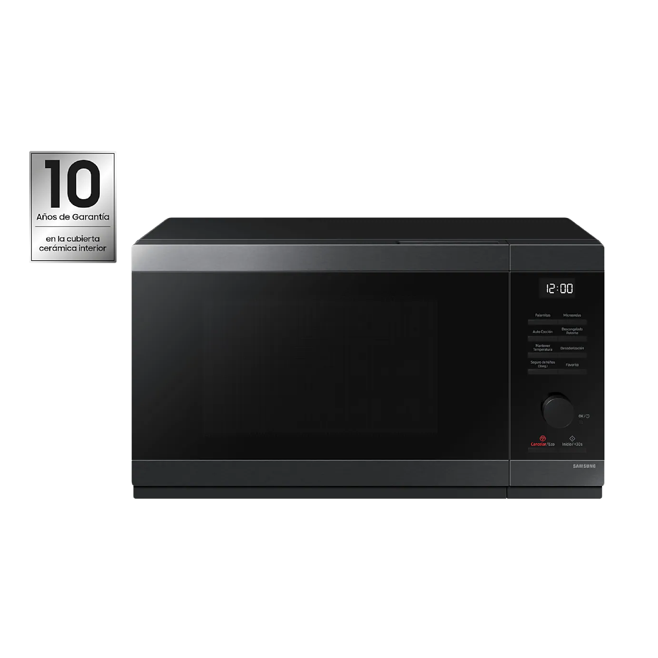 Horno De Microondas 1.1 Pies (32 L), Power Defrost, Acero Inox Negro Productos De Cocina > Microondas Costa Rica