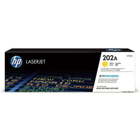 HP toner amarillo #202A CF502A Costa Rica