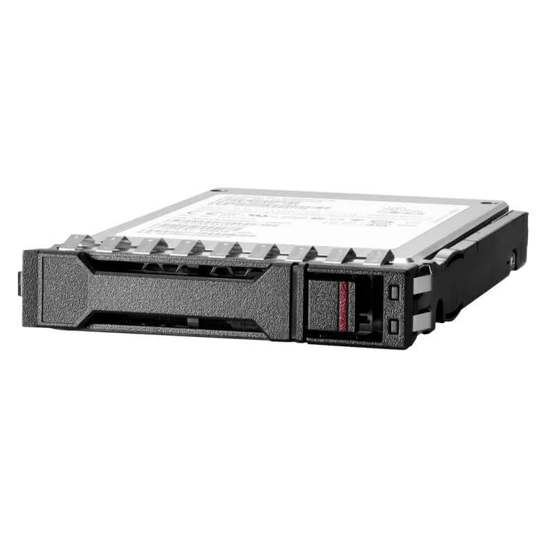 HPE 2.4TB SAS 10K SFF BC 512e MV HDD - vista frontal del disco duro SFF con portadora básica para servidores