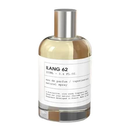 ILANG 62 EDP 100ML perfume bottle, 100ml eau de parfum with a sleek design, suitable for gifting or personal use.