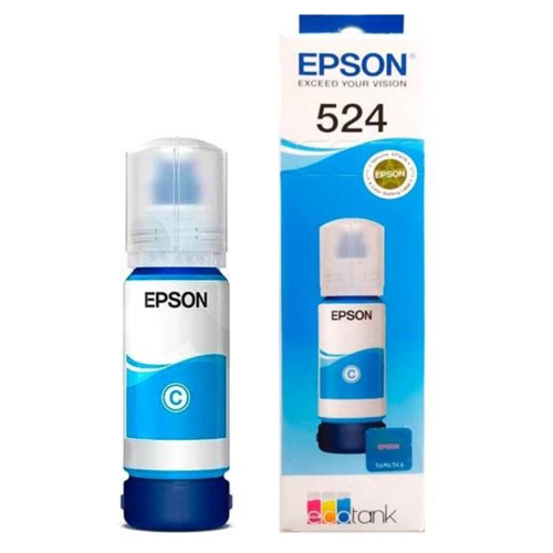 Epson botella tinta cyan T524220