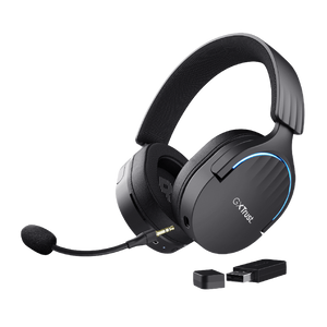Trust audifonos inalambricos gamer color negro - 24901