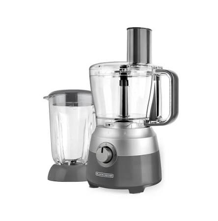 Black + Decker procesador de alimentos y licuadora 2 veloc 1.5l 600w negro FP5501B