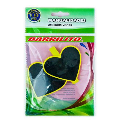 Barrilito clip de madera pizarron corazones wclp13 2 piezas empaquetado en bolsa plastic