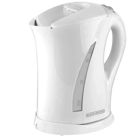 Hervidor Black + Decker 1.7l blanco JKCBD7876W