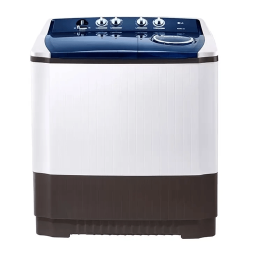 Lavadora LG doble tina 15 kg blanca WP15WAR, sistema de lavado eficiente y tecnología Wind Jet Dry.