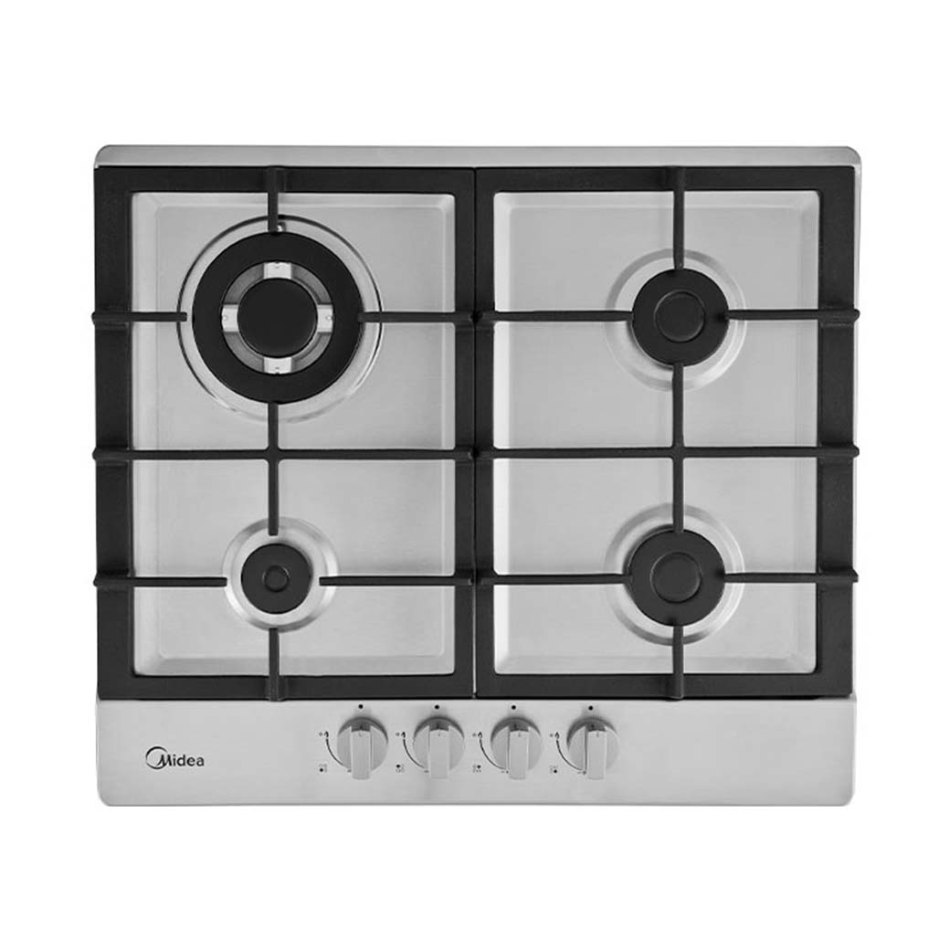 Midea estufa empotrable a gas 24" color silver MTGB24R3402GS Costa Rica