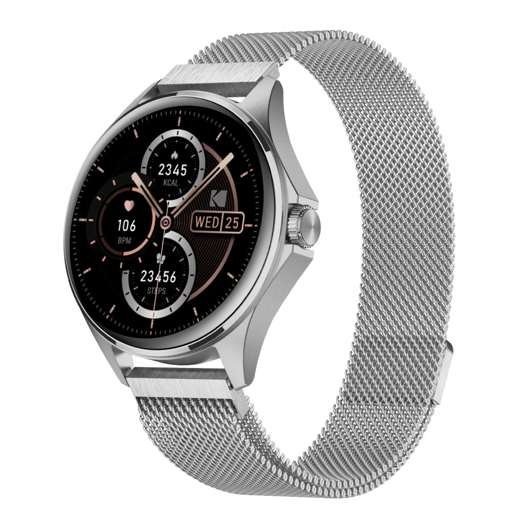 Kodak reloj inteligente SW7212 plateado 1,32" full touch Smartwatch Costa Rica