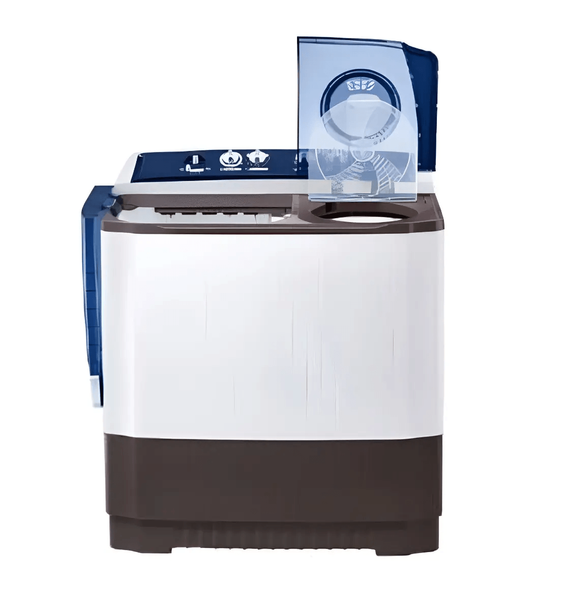 Lavadora LG doble tina 15 kg blanca WP15WAR con sistema de lavado Roller Jet y tecnología Wind Jet Dry.