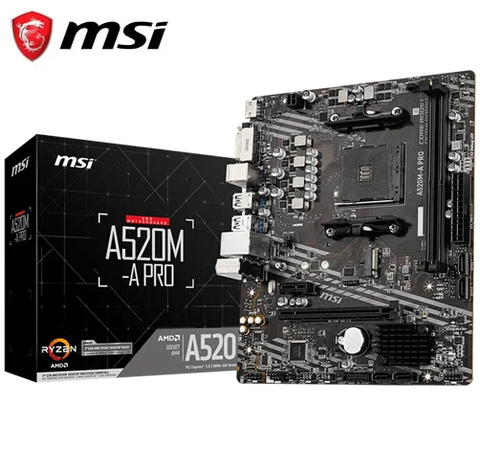 MSI MB A520M-A PRO AM4