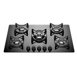 Frigidaire plantilla de gas 30" vidrio templado empotrable 5 quemadores FTGC3050VB Cocinas Costa Rica
