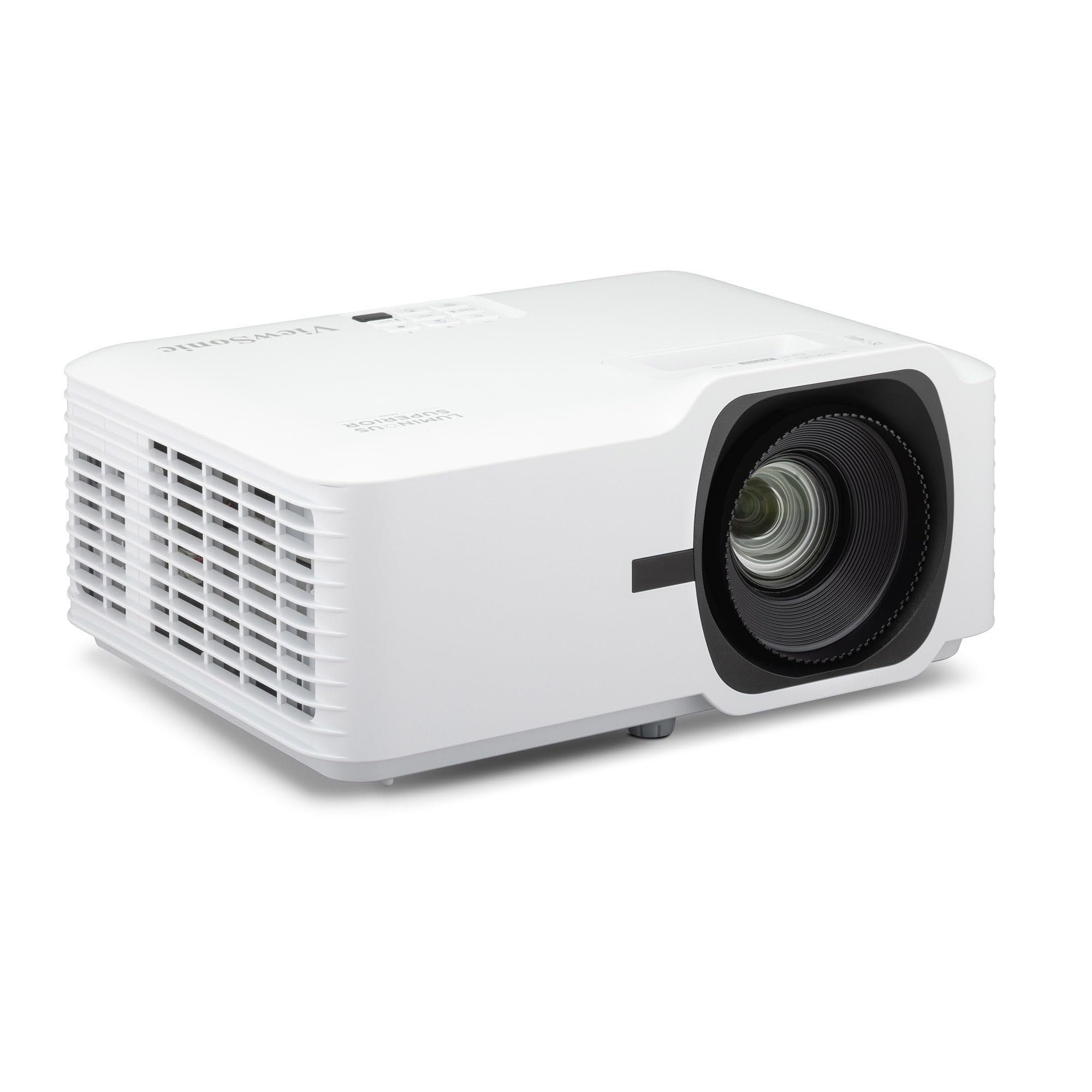 Proyector láser 4500 lúmenes Viewsonic LS630W, ideal para presentaciones brillantes y claras.
