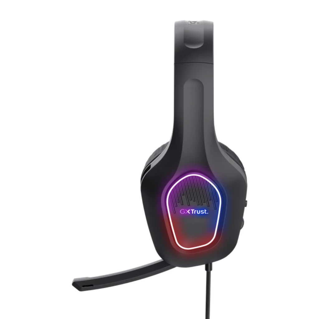 Trust audifonos alambricos gamer iluminacion led multicolor - 25331