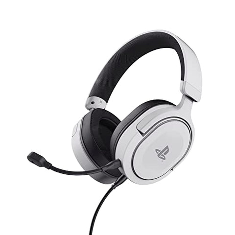 Trust auriculares gaming  GXT 498 forta para PS5 blanco - 24716