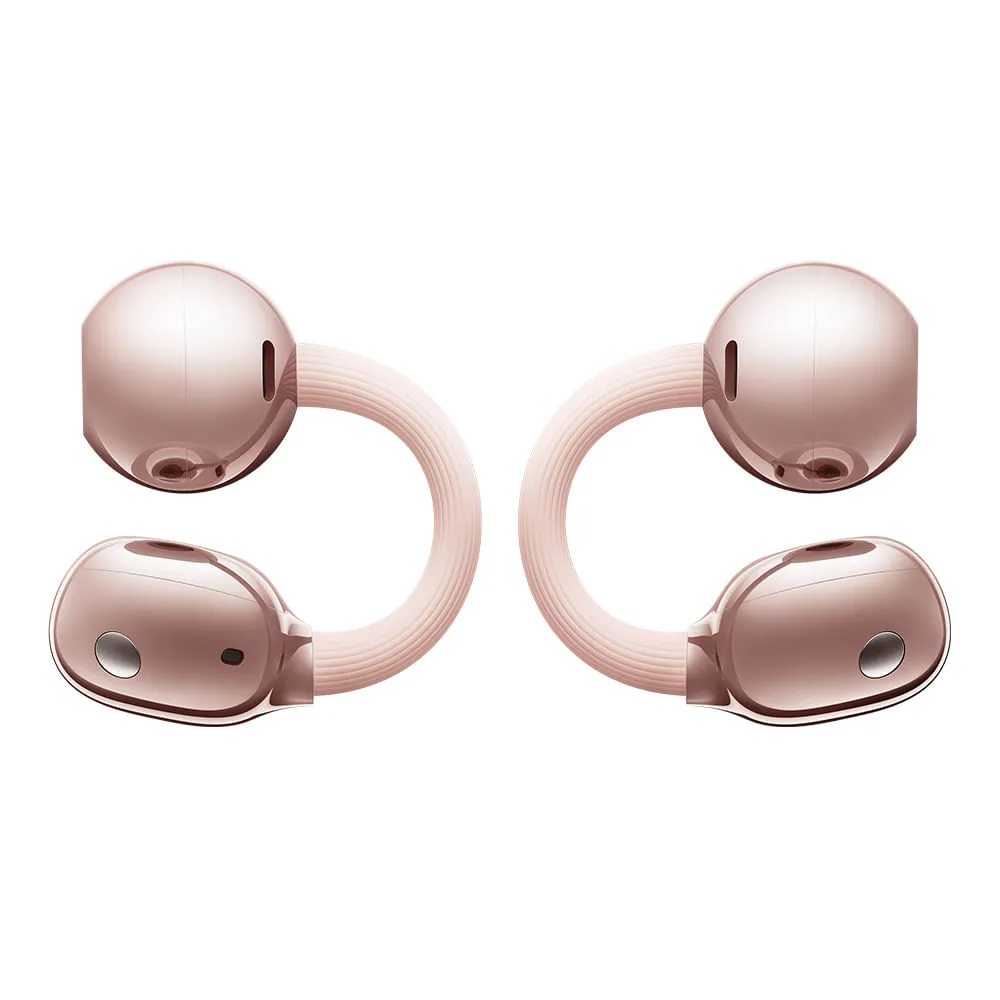 Huawei audifonos Freeclip 2 Robin- T10 oro rosa 55038864, diseño open-ear ultraligero para música y llamadas, color elegante.