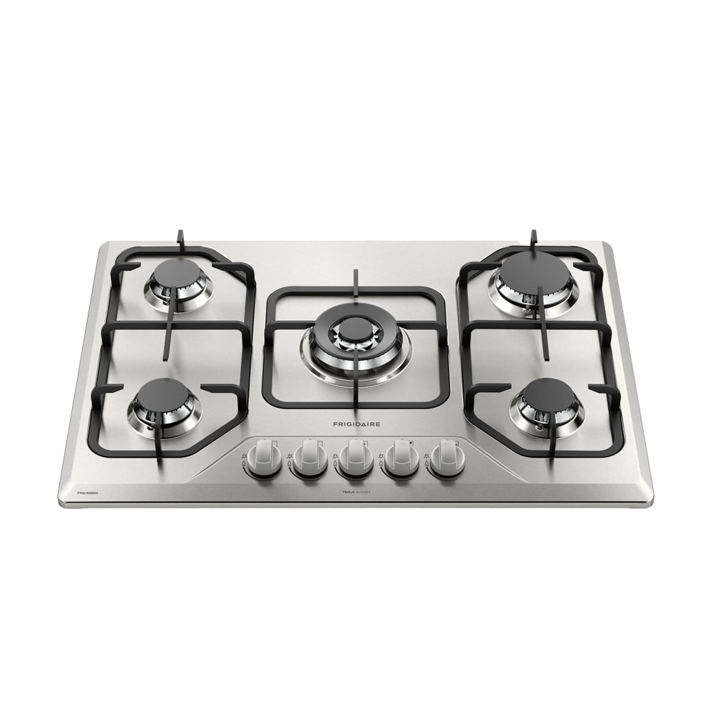 Frigidaire plantilla de gas 30" empotrable 5 quemadores FTGC3050XS Costa Rica