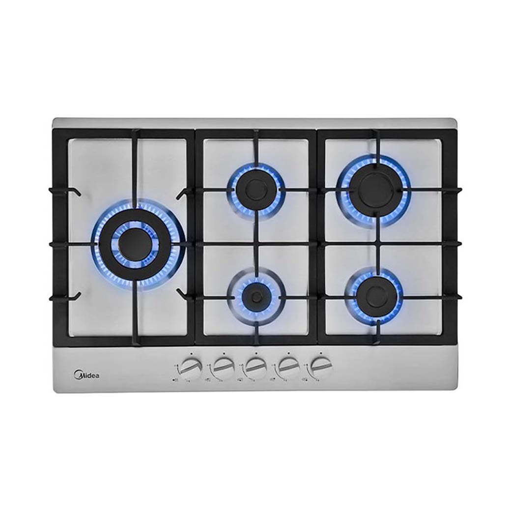 Midea estufa empotrable a gas 30" color silver MTGB30TL3402GS Costa Rica