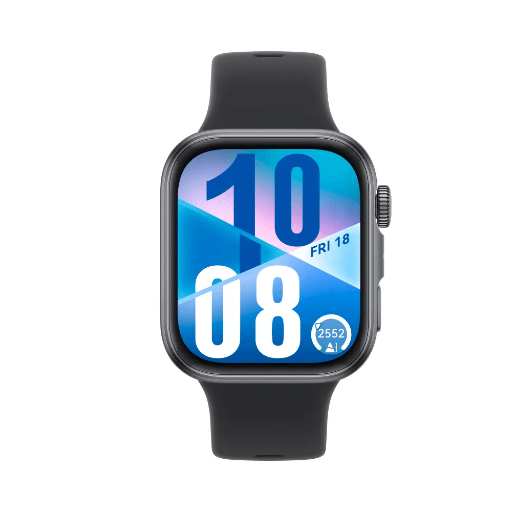 Huawei reloj inteligente Fit 4 negro con diseño elegante y pantalla colorida.
