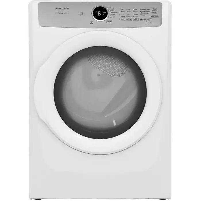Frigidaire secadora carga frontal gas premium care blanca 21 Kg FDGX22E4EW Costa Rica