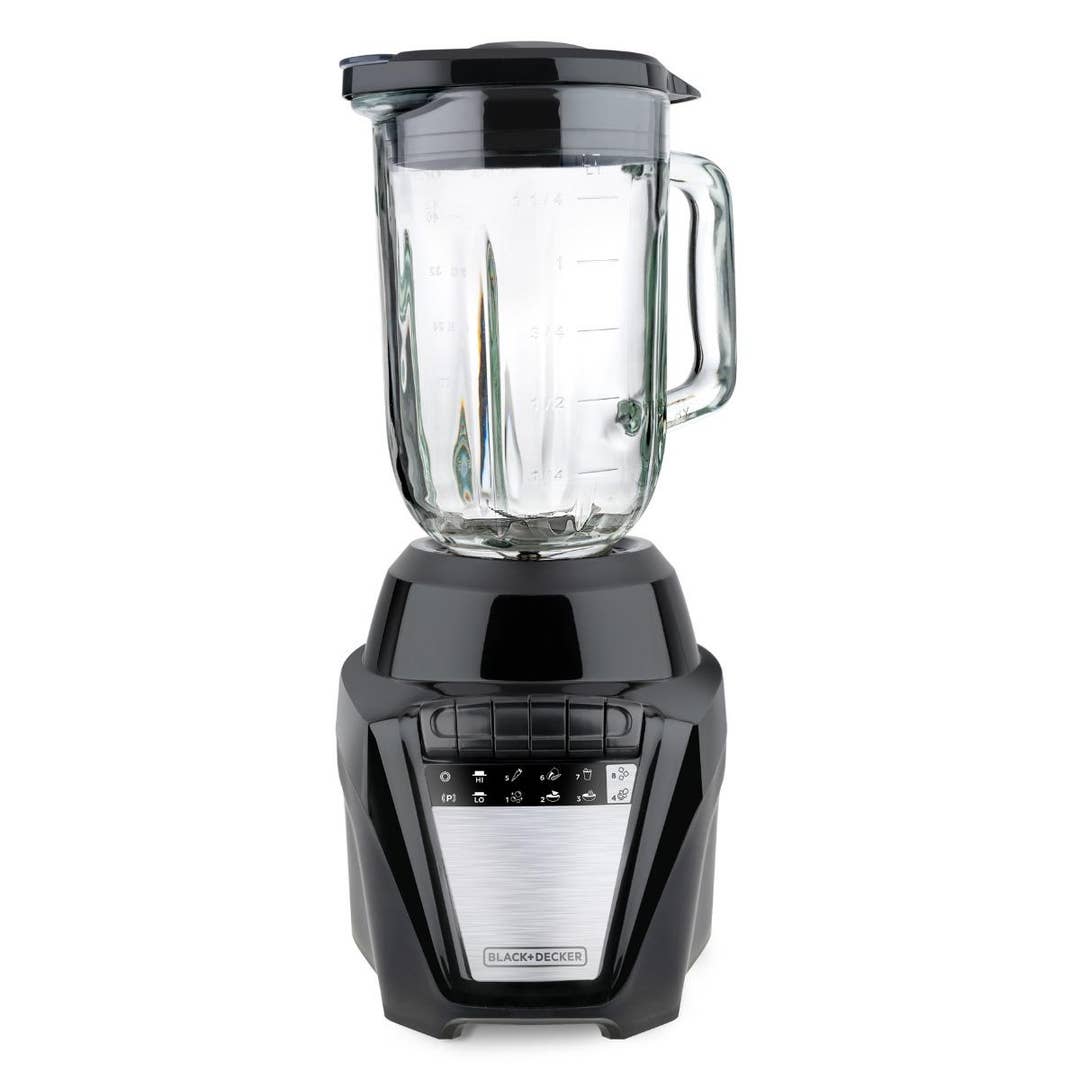 Black + Decker licuadora ice crush 700W-Vaso Vidrio-negra - BL0876-1BDLA