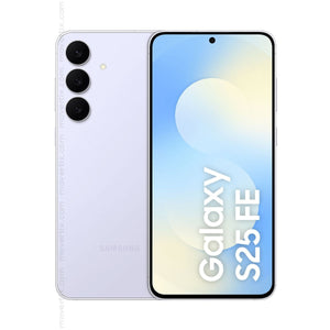 Celular Samsung S25 FE 8GB 256GB SM-S731B Icy blue frontal y trasero