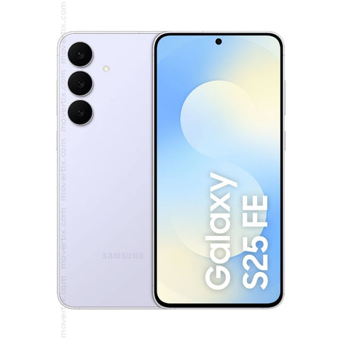 Celular Samsung S25 FE 8GB 256GB SM-S731B Icy blue frontal y trasero