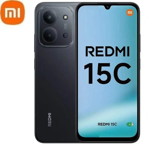 TELEFONO CELULAR XIAOMI REDMI 15C NEGRO (4GB_256GB)