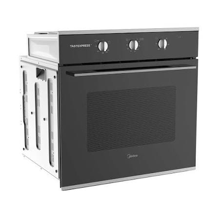 Midea Horno Empotrable a gas de 24" Plateado MG024BI1KEDB