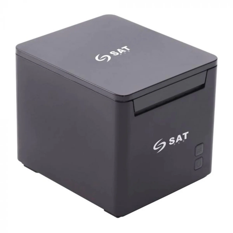 IMPRESORA PUNTO DE VENTA SAT Q23TUE TÉRMICA DIRECTA USB WIFI RJ11 80 MM SATQ23TUE NEGRO