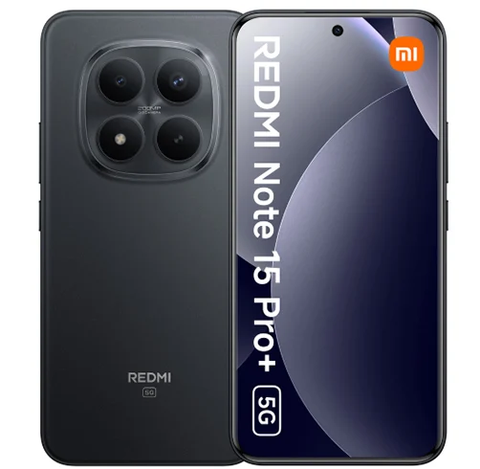 TELEFONO CELULAR XIAOMI REDMI NOTE 15 PRO+ 5G NEGRO (12GB_512GB)