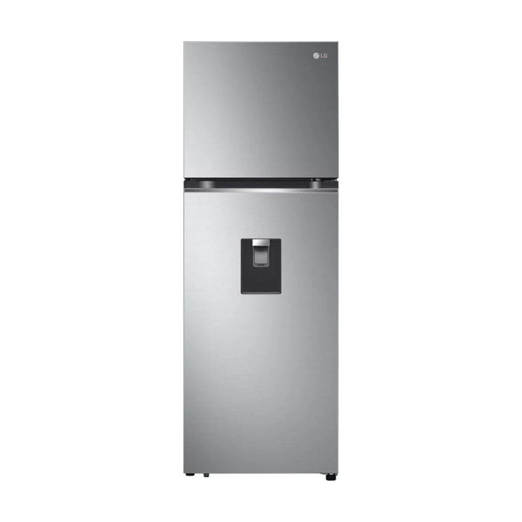 LG Refrigerador Top Freezer 12 pies color Plateado con dispensador de agua VT34WPP