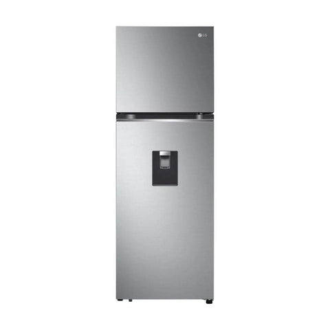 LG Refrigerador Top Freezer 12 pies color Plateado con dispensador de agua VT34WPP