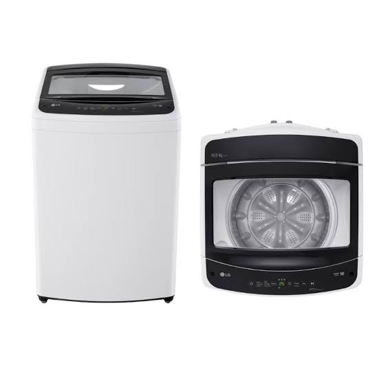LG Lavadora Carga superior 19 kg color Blanco WT19WVTM con tecnología TurboDrum y Smart Diagnosis.