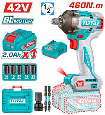 HE/PISTOLA IMPACTO TOTAL 1/2 42V 460NM 1BAT UTIWLI42461