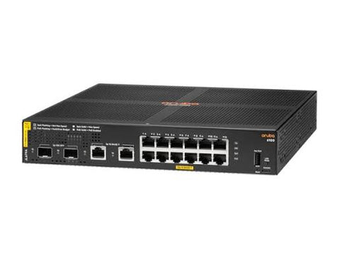 Aruba 6100 12G CL4 2SFP+ 139W Swch