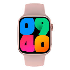 RELOJ INTELIGENTE LOGIC LIFE 10 WATCH ROSADO con pantalla táctil IPS curva de 2 pulgadas, ideal para conectividad diaria y entretenimiento.