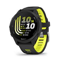 Reloj inteligente GARMIN Forerunner 170, GPS, Black/Amp Yellow con pantalla AMOLED de 1.2 pulgadas y funciones de entrenamiento avanzadas.