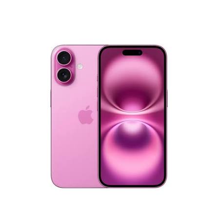 iPhone 16 128GB Rosado con pantalla Super Retina XDR y cámara Fusion, diseño elegante y potente chip A18 ideal para fotografía y entretenimiento.