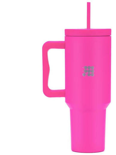 TERMO PARA AGUA HOT PINK Cubitt Tumbler, 40 oz capacity, ideal for keeping beverages at perfect temperature, stylish and spill-proof design.