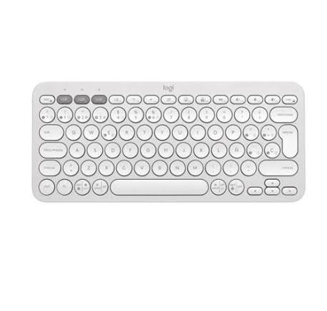 TECLADO LOGITECH PEBBLE KEYS 2 K380S INALÁMBRICO BLUETOOTH SLIM ESPAÑOL BLANCO