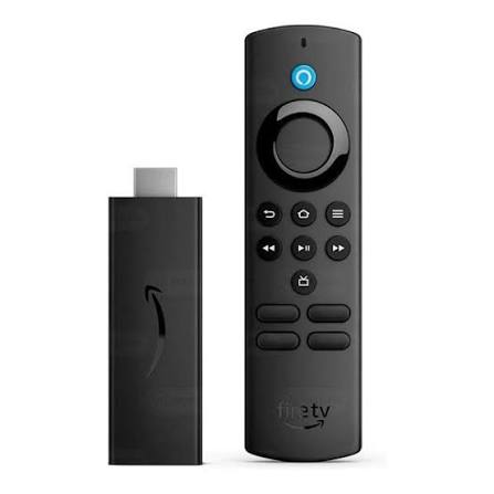 AMAZON FIRE TV STICK LITE HD NEGRO con control remoto Alexa, dispositivo de streaming Full HD para convertir tu televisor en un centro multimedia.
