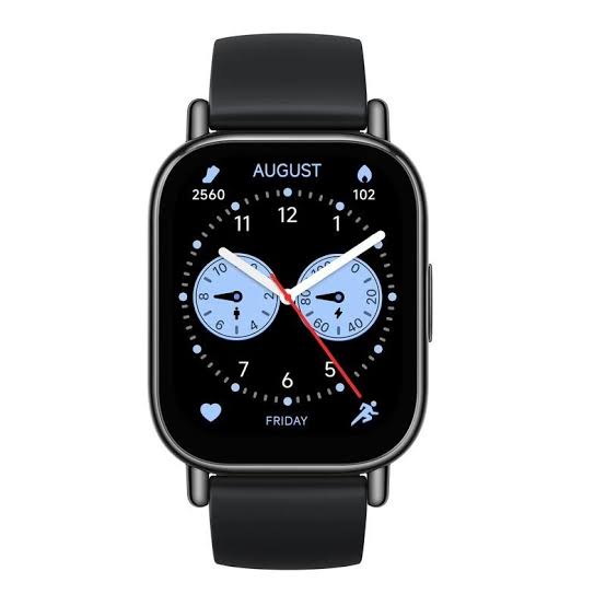 Reloj Redmi Watch 5 Lite 57765 Black con pantalla AMOLED de 1.96 pulgadas y correa negra, compatible con Xiaomi HyperOS.