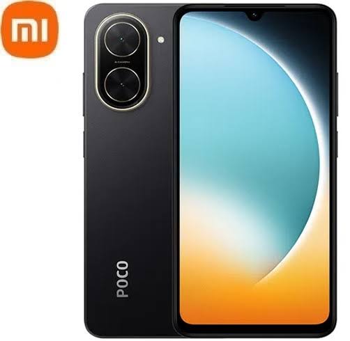 CELULAR XIAOMI POCO C71 NEGRO (4GB_128GB) con pantalla de 6.88 pulgadas, cámara dual de 32 MP, batería de 5200 mAh y procesador UNISOC T7250