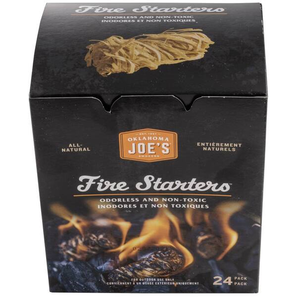 Iniciador de Fuego Oklahoma Joe´s. Caja 24 unidades.