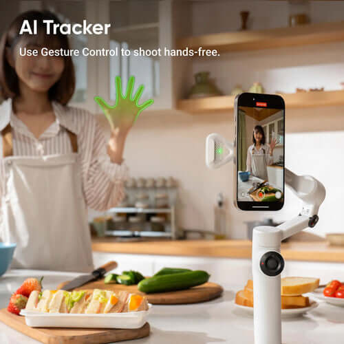 INSTA360 FLOW 2 AI TRACKER BUNDLE GRAY INS-FW2-TCK-GR Costa Rica