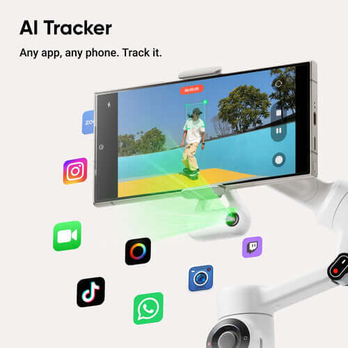 INSTA360 FLOW 2 AI TRACKER BUNDLE GRAY INS-FW2-TCK-GR Costa Rica